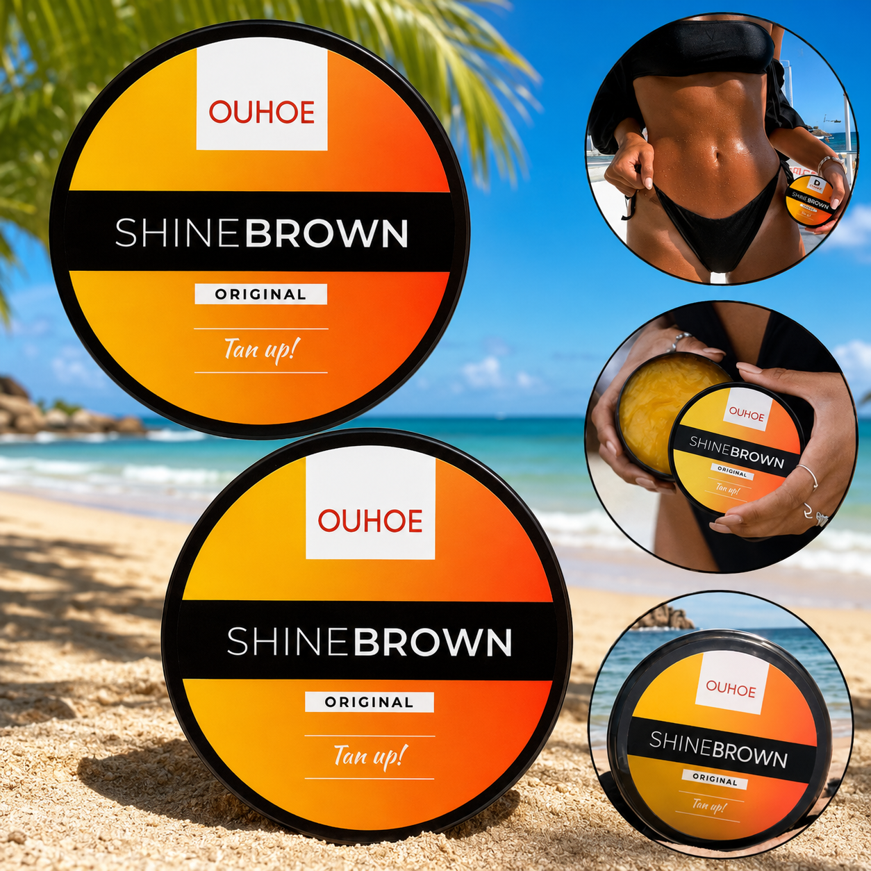 Crema de Bronceado Intensivo de Alta Calidad - SHINE BROWN™