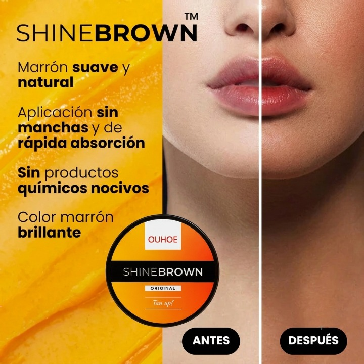 Crema de Bronceado Intensivo de Alta Calidad - SHINE BROWN™